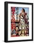 Japanese Movie Poster: Samurai Call-null-Framed Giclee Print