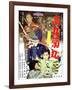 Japanese Movie Poster - Takamaru and Kikumaru-null-Framed Giclee Print