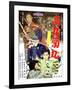 Japanese Movie Poster - Takamaru and Kikumaru-null-Framed Giclee Print