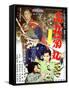 Japanese Movie Poster - Takamaru and Kikumaru-null-Framed Stretched Canvas