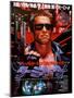 Japanese Movie Poster - Terminator-null-Mounted Premium Giclee Print