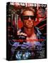 Japanese Movie Poster - Terminator-null-Stretched Canvas