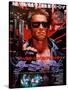 Japanese Movie Poster - Terminator-null-Stretched Canvas