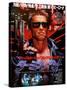 Japanese Movie Poster - Terminator-null-Stretched Canvas