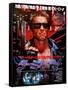 Japanese Movie Poster - Terminator-null-Framed Stretched Canvas