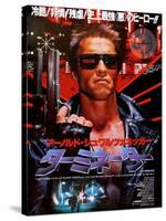 Japanese Movie Poster - Terminator-null-Stretched Canvas