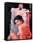 Japanese Movie Poster - The Black Rose Madam-null-Framed Stretched Canvas