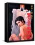 Japanese Movie Poster - The Black Rose Madam-null-Framed Stretched Canvas