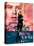 Japanese Movie Poster - The Girl on a Motorcycle 2-null-Stretched Canvas