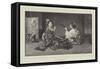 Japanese Musicians-null-Framed Stretched Canvas