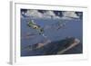 Japanese Nakajima Ki-84 Fighter Planes About to Attack an Allied Ship-Stocktrek Images-Framed Art Print