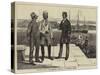 Japanese Naval and Military Officers in European Attire-Joseph Nash-Stretched Canvas