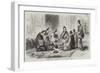 Japanese Party at Meals-null-Framed Giclee Print