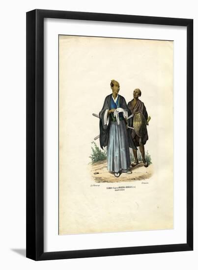 Japanese People, 1863-79-Raimundo Petraroja-Framed Giclee Print