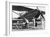 Japanese Plane Being Loaded with Bombs in Manchuria, 1933-Japanese Photographer-Framed Photographic Print