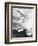 Japanese Plane Crashing in the Pacific-null-Framed Photographic Print