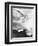 Japanese Plane Crashing in the Pacific-null-Framed Photographic Print