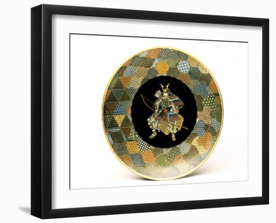 Japanese Plate, 1850-1875-null-Framed Photographic Print