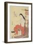 Japanese Poetry, C. 1794-Chobunsai Eishi-Framed Giclee Print