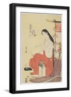 Japanese Poetry, C. 1794-Chobunsai Eishi-Framed Giclee Print