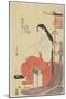 Japanese Poetry, C. 1794-Chobunsai Eishi-Mounted Giclee Print