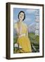 Japanese Poster for Tsuchiyu Onsen Hot Spring-null-Framed Giclee Print