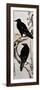 Japanese Print: Crow-Kawanabe Kyosai-Framed Giclee Print