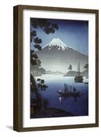 Japanese Print (Mt Fuji from Tagonoura)-null-Framed Giclee Print