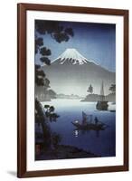 Japanese Print (Mt Fuji from Tagonoura)-null-Framed Giclee Print