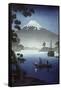Japanese Print (Mt Fuji from Tagonoura)-null-Framed Stretched Canvas