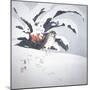 Japanese Print (Snow Bird)-null-Mounted Giclee Print