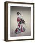 Japanese Print (Woman in Kimono)-null-Framed Giclee Print