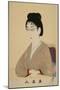 Japanese Professional Woman-Hashinobu Chikanobu-Mounted Art Print