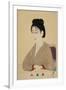 Japanese Professional Woman-Hashinobu Chikanobu-Framed Art Print