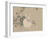 Japanese Rabbit-Haruna Kinzan-Framed Art Print