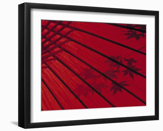 Japanese Red Umbrella, Japan-Rex Butcher-Framed Premium Photographic Print
