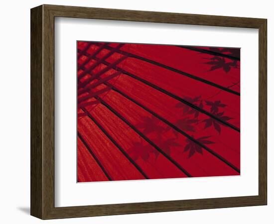 Japanese Red Umbrella, Japan-Rex Butcher-Framed Photographic Print