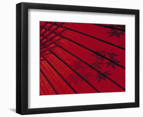 Japanese Red Umbrella, Japan-Rex Butcher-Framed Photographic Print