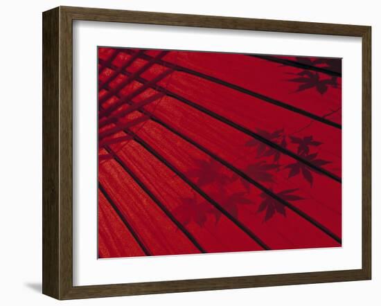 Japanese Red Umbrella, Japan-Rex Butcher-Framed Photographic Print