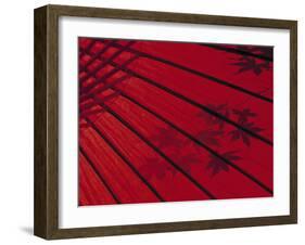 Japanese Red Umbrella, Japan-Rex Butcher-Framed Photographic Print