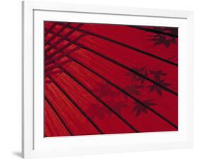 Japanese Red Umbrella, Japan-Rex Butcher-Framed Photographic Print