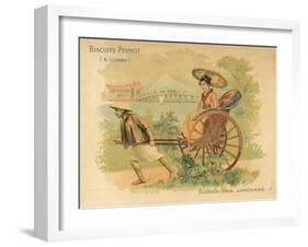 Japanese Rickshaw-null-Framed Giclee Print