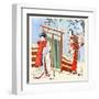 Japanese Romance-Katsukawa Shunsho-Framed Art Print