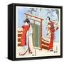 Japanese Romance-Katsukawa Shunsho-Framed Stretched Canvas