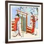 Japanese Romance-Katsukawa Shunsho-Framed Art Print