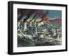 Japanese Sailors Board Russian Torpedo Boat-null-Framed Art Print