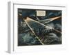Japanese Sailors Risk Death at Port Arthur-null-Framed Art Print