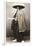 Japanese Samurai in Traditional Costume, 1868-Felice Beato-Framed Giclee Print