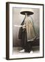 Japanese Samurai in Traditional Costume, 1868-Felice Beato-Framed Giclee Print