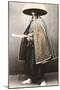 Japanese Samurai in Traditional Costume, 1868-Felice Beato-Mounted Giclee Print